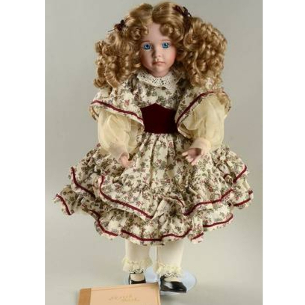 Porcelain Doll, Vintage, Shabby Chic Decor, Ashton Drake "Amy", Gift for Her